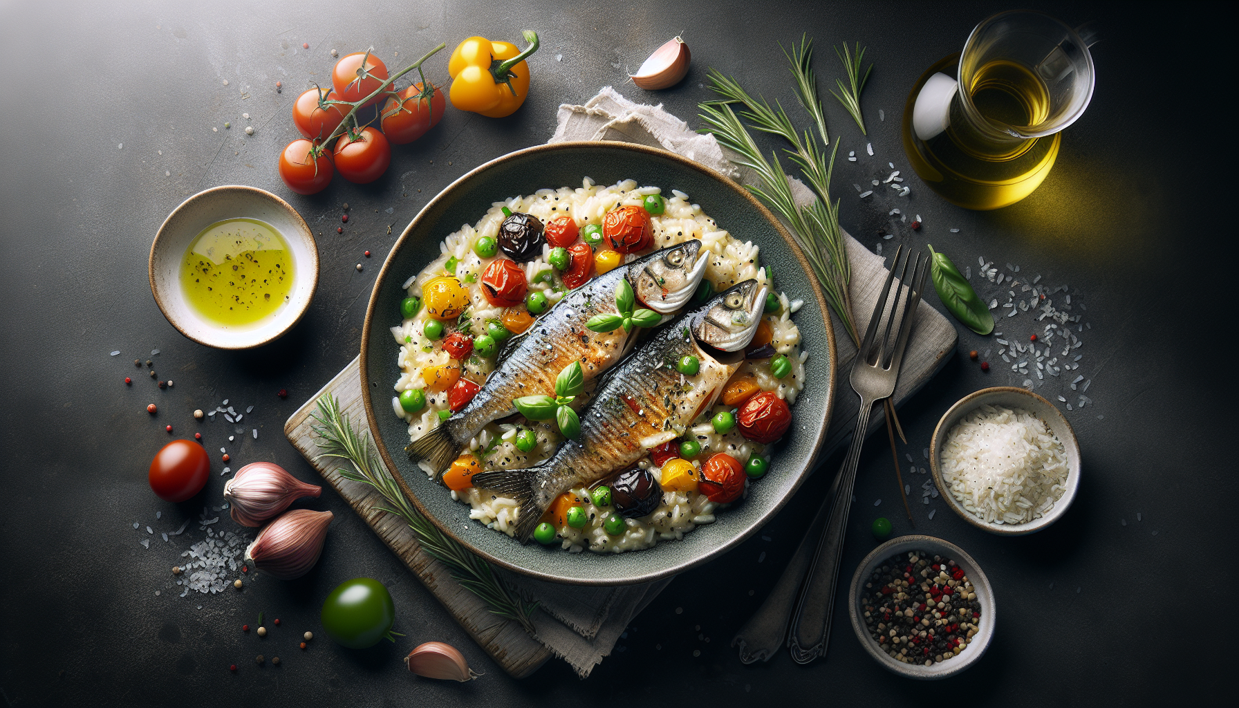 risotto con pesce ricetta